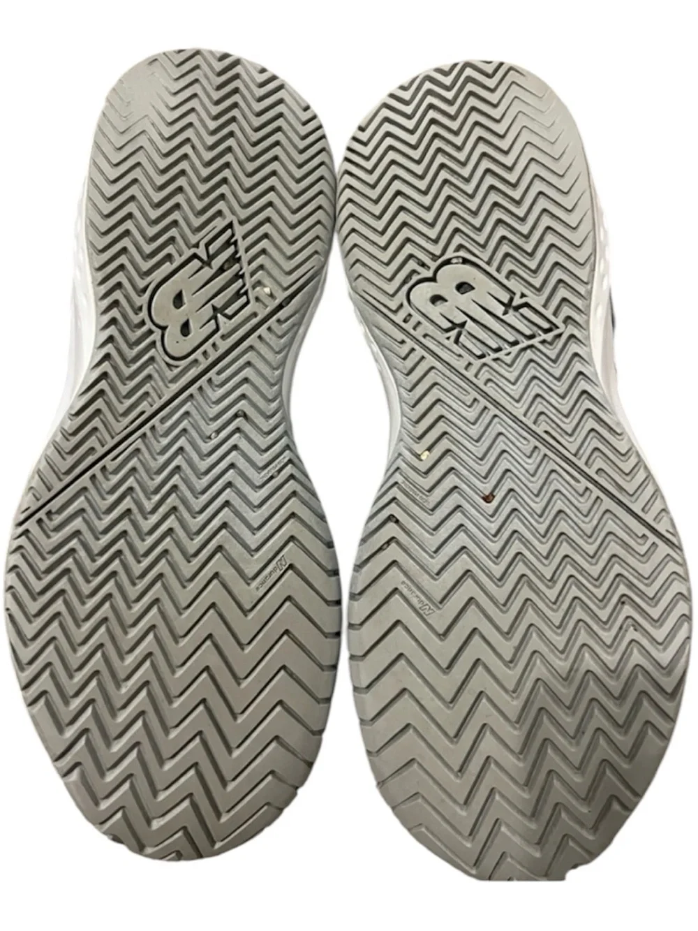 New Balance 696 V3 women’s 6.5 lace up white and gold tennis shoes